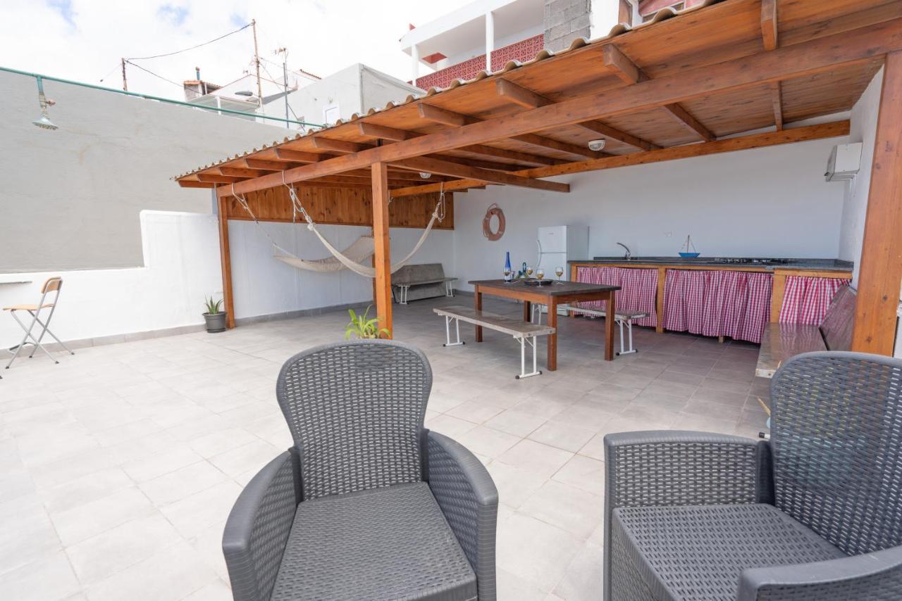 Front Line, Unbeatable Terrace 10M From The Sea Vila Santa Cruz de Tenerife Exterior foto